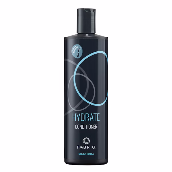 Hydrate Conditioner is packed with moisture-capturing ingredients and lightweight hydration to leave hair soft and shiny. It also repairs the hair, thanks to a blend of hydrolysed proteins which target areas of damage. - Image 1